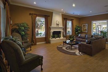Clubhouse with fireside lounge